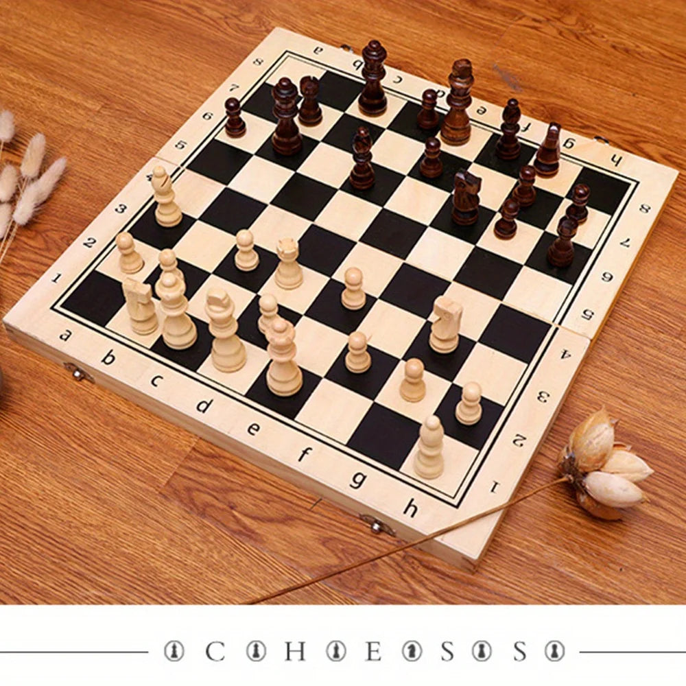 My chess boy Premium Wooden Pieces Non-Slip Handcrafted