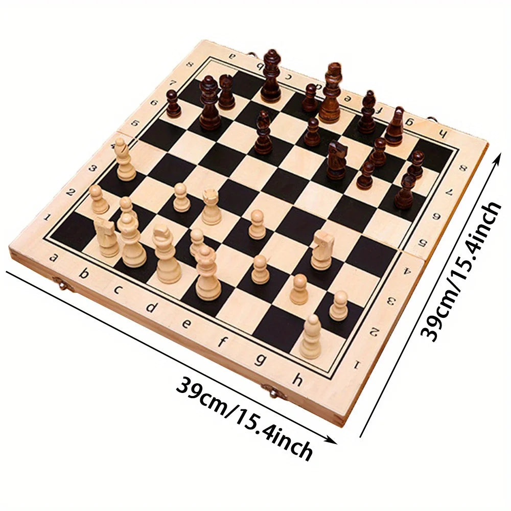 My chess boy Premium Wooden Pieces Non-Slip Handcrafted